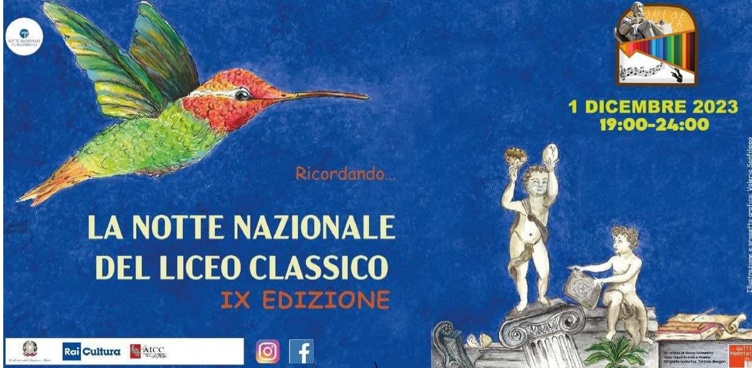 LA NOTTE NAZIONALE DEL LICEO CLASSICO IX EDIZIONE 1/XII/2023