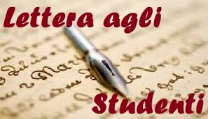 LETTERA AGLI STUDENTI