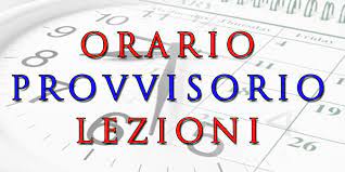 orario provvisorio